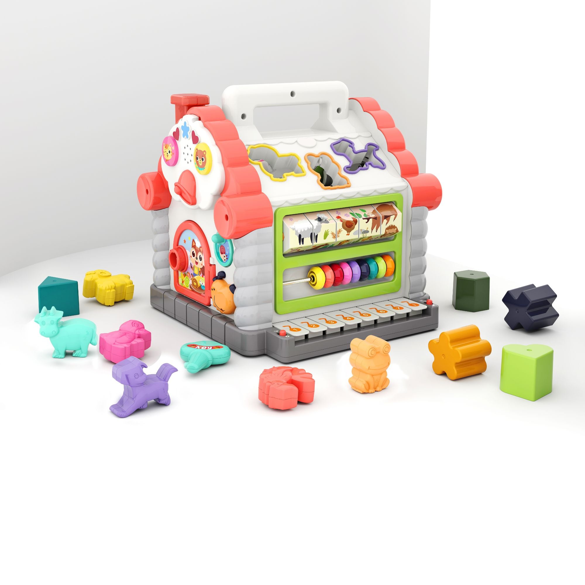 Hola activity hot sale house shape sorter